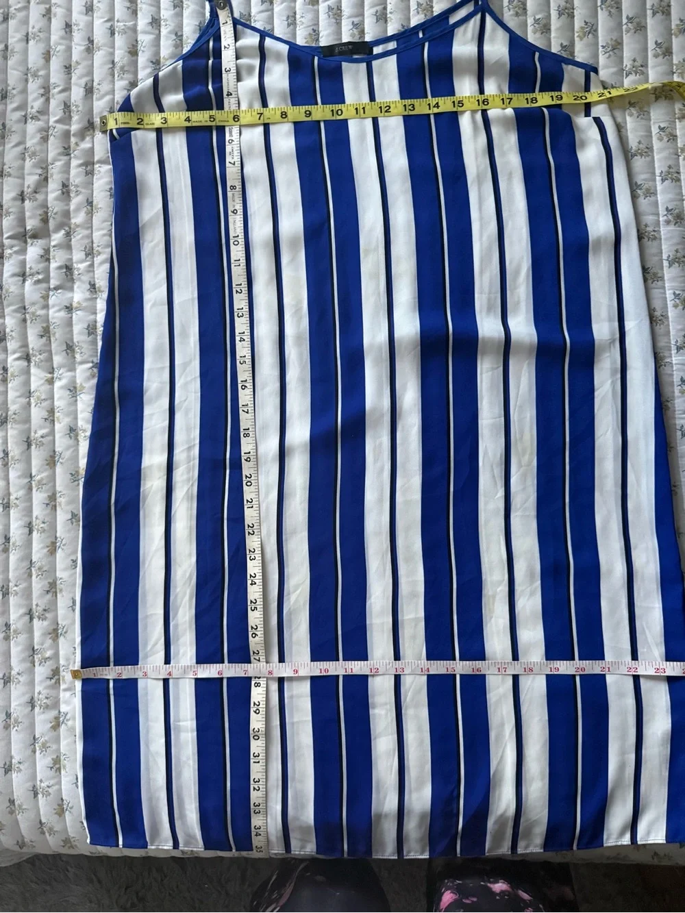 J. Crew sleeveless midi